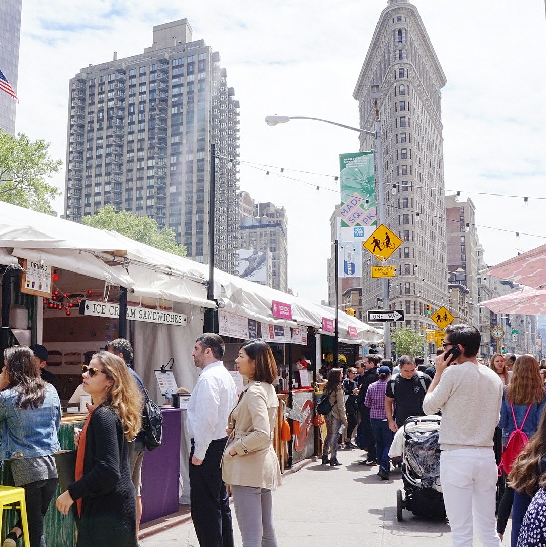 #MadSqEats is back this month! From May 5 - June 1, stop by Worth Square to see &amp; sample a delicious selection of menus from 25 different food vendors &amp; entrepreneurs #TheEvelynNYC #TriumphHotels #TimeOutNewYork #eeeeeats