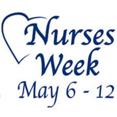 Wishing our great Nurses a terrific week....  You all deserve the whole year to recognize your great contributions!