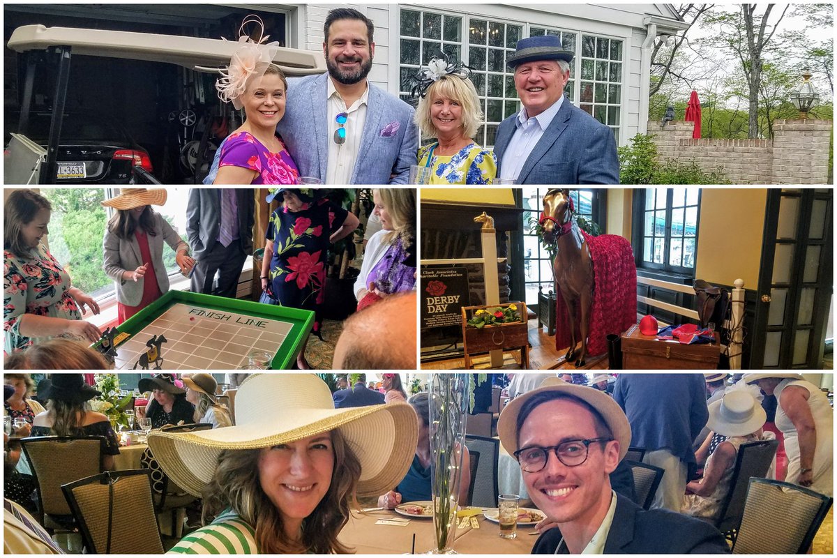 buildprc's tweet photo. Team PRC had a great time at the Clark Associates' annual Derby Day fundraiser! Thanks to the Clark Associates Charitable Foundation for all you do for the local community! https://t.co/RH6wlUpwtT