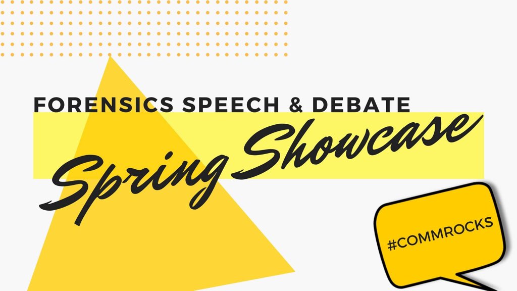 calstatelaAL's tweet image. The Forensics Speech &amp;amp; Debate team will be presenting some of their nationally qualified speeches! 
Today from 3 p.m. – 4 p.m. in the University, Student Union Theatre &amp;amp; Thursday, May 10 from 3 p.m. – 4 p.m., same location. All are welcome to attend!
#CommRocks #CalStateLA