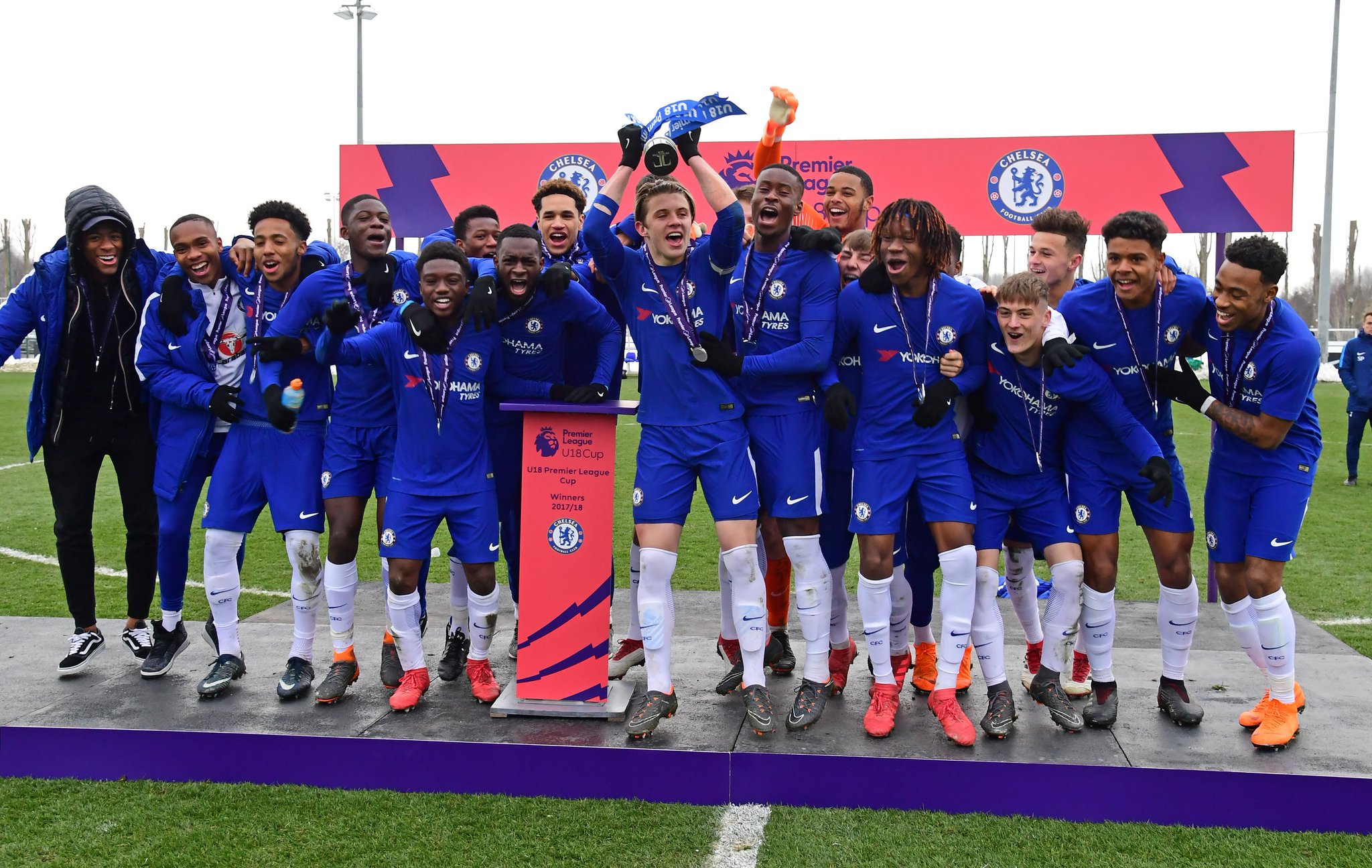 Chelsea Fc Chelsea Under 18s Have Won The Quadruple This Season U18 Premier League Cup U18 Premier League South U18 Premier League Fa Youth Cup Incredible