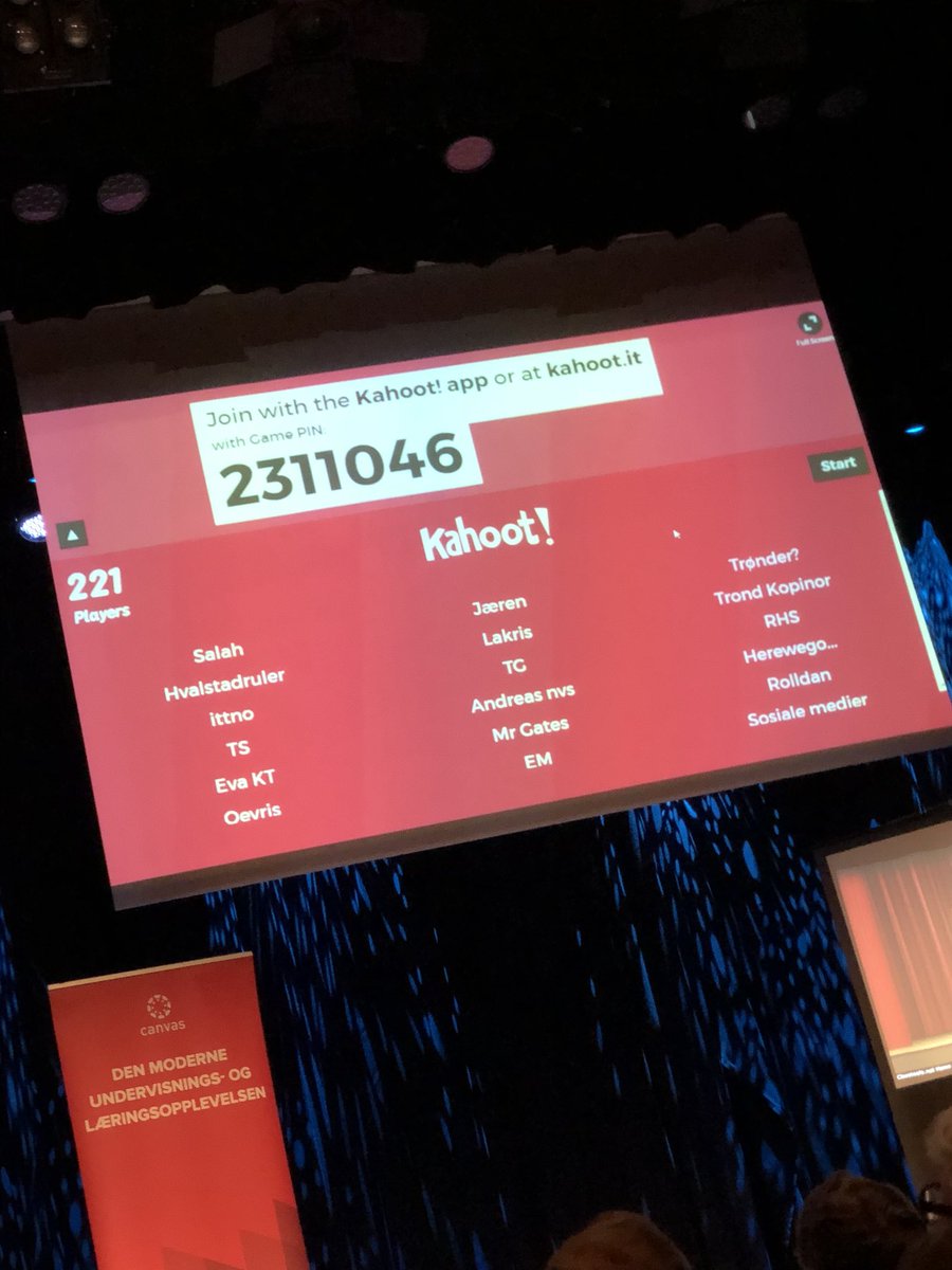 Gøy med Kahoot! #tmnkul18