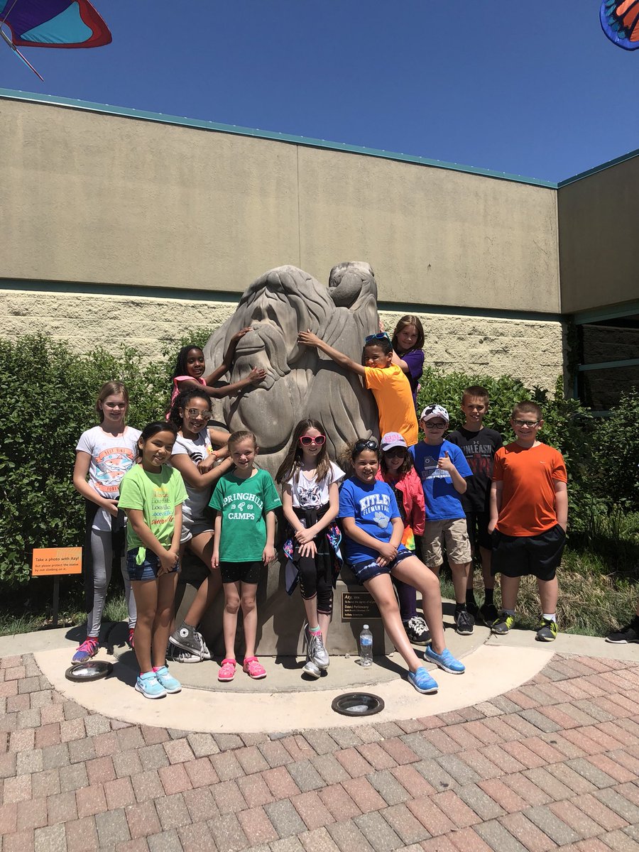 IndyACTaylor's tweet photo. Our @KitleyCougars Young Hoosier Book Challenge winners had an awesome day for our field trip to the @IndianapolisZoo today! #wearekitley #buildingreaders https://t.co/C3NdokgeId