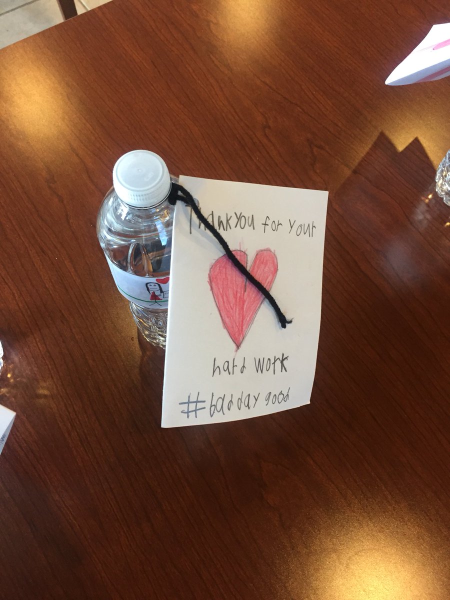 LosCarrillo's tweet photo. Visited Wise Health System and passed out water. @DISDRann #baddaygood https://t.co/grI9CcZO6H