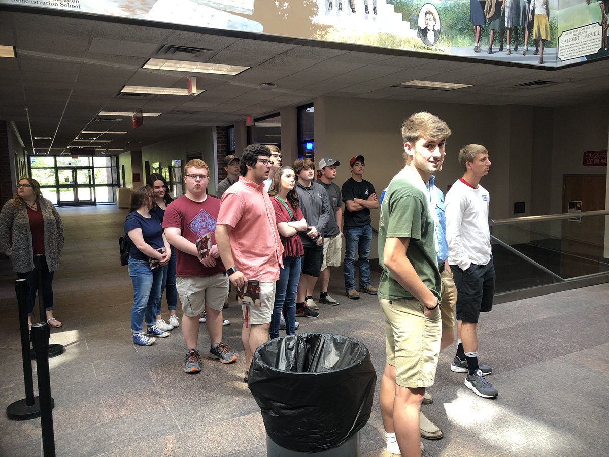 Touring the Sundquist Science Complex at APSU! Enjoying showing off our alma mater with <a href="/gingersafety/">RReid</a>