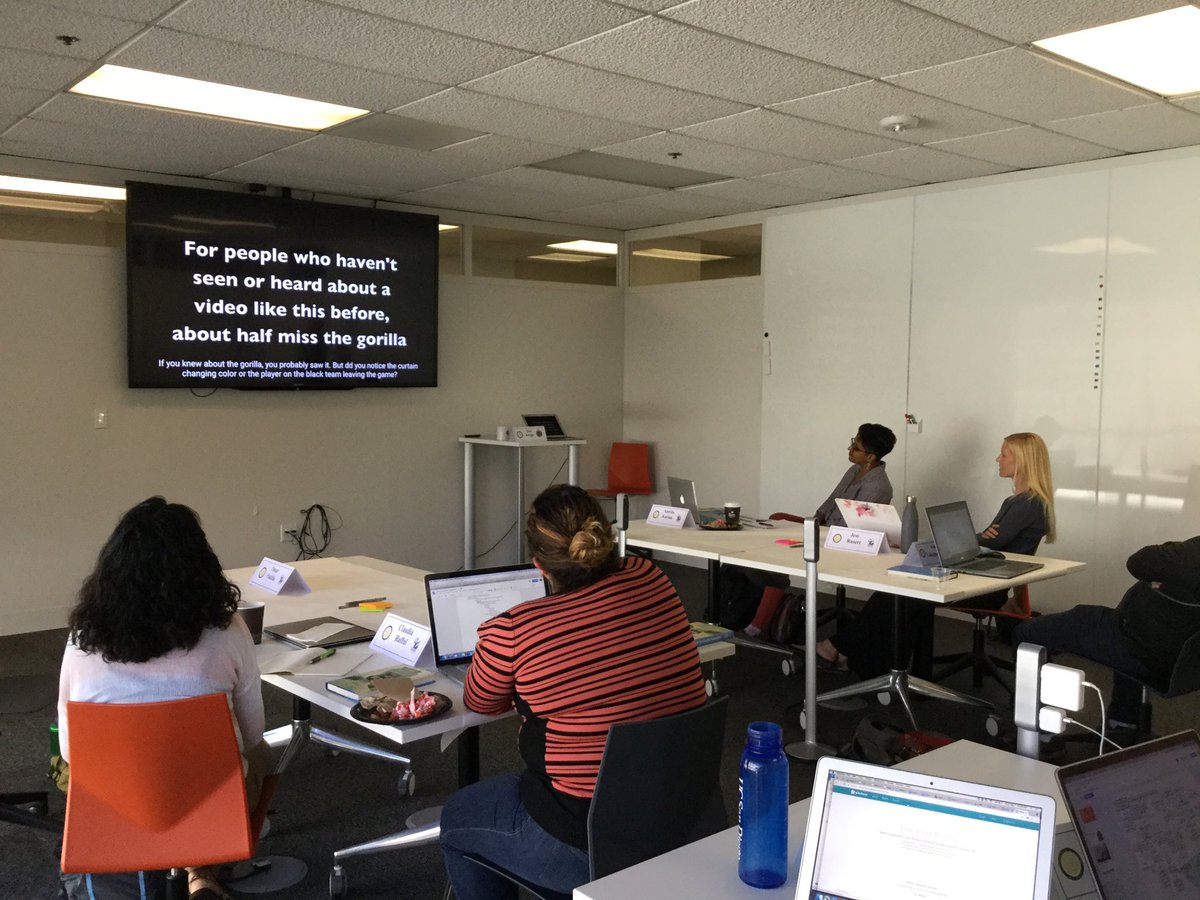 SheenaGhanbari's tweet photo. Thinking about the importance of design in our courses #monkeybusiness #cdsmay2018 https://t.co/66ev6kBeXn