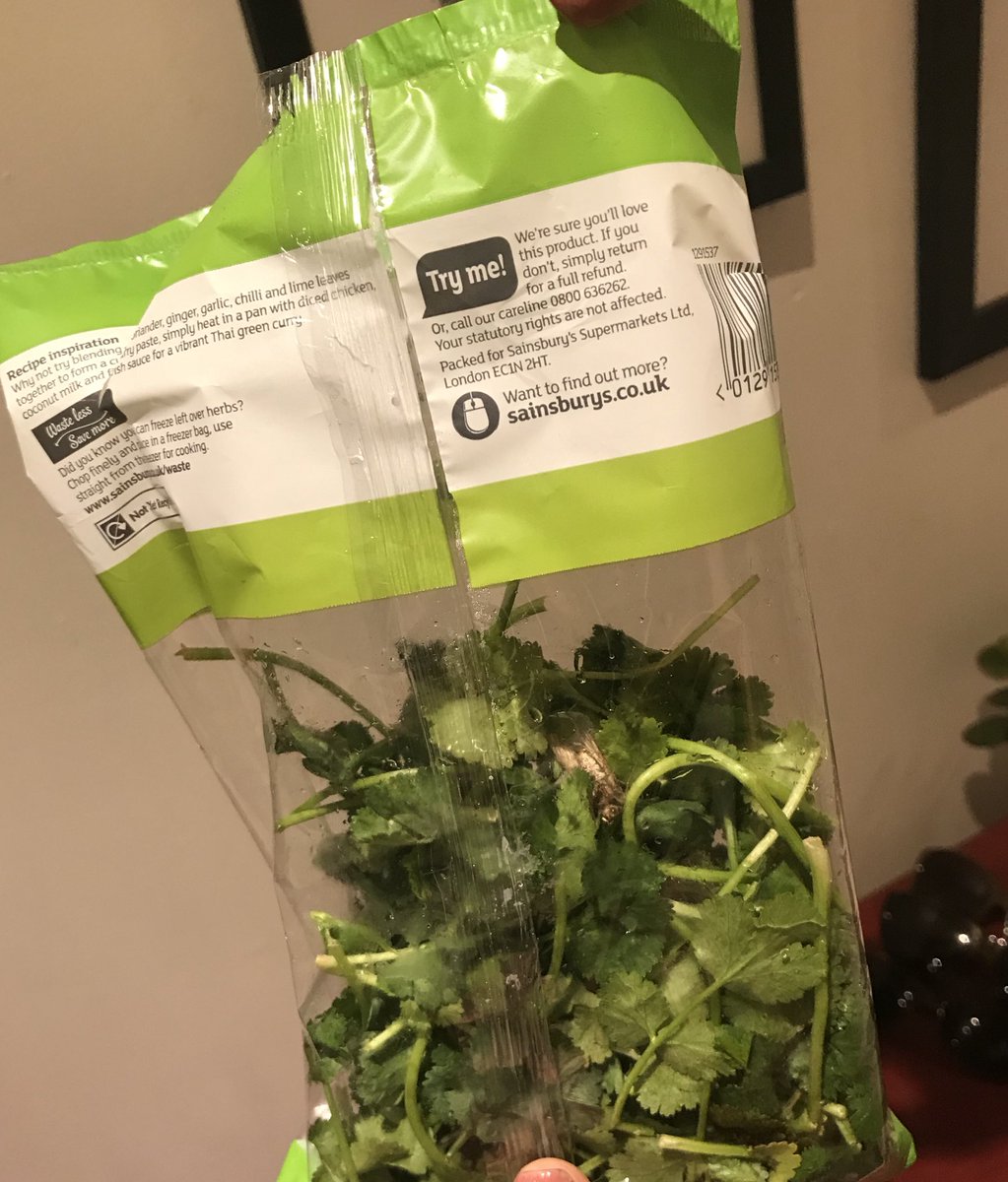 IMatley's tweet photo. @sainsburys @SainsburysNews not great when you find a giant dead moth in your Sainsbury’s coriander #gross #disgusting #unhygienic #insectsinfood #areyoujoking https://t.co/jED3aVn3bV