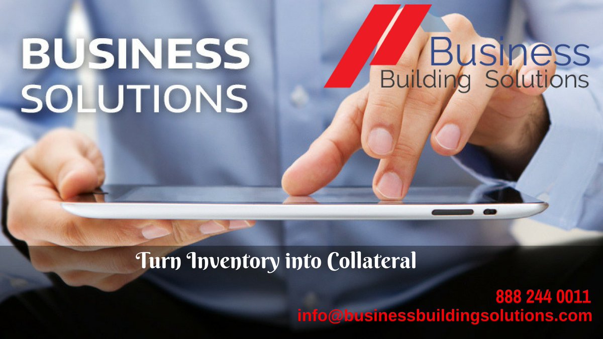 BizBuildingSol's tweet photo. Contact Business Building Solutions to get easily qualify for the #InventoryFinancing. Simply, it's the type of #financing that uses your #business #inventory as #collateral for #loans. Call now if you have any doubt in mind &amp; our #loanadvisors will help you get it cleared. https://t.co/9HSlaGfpwf