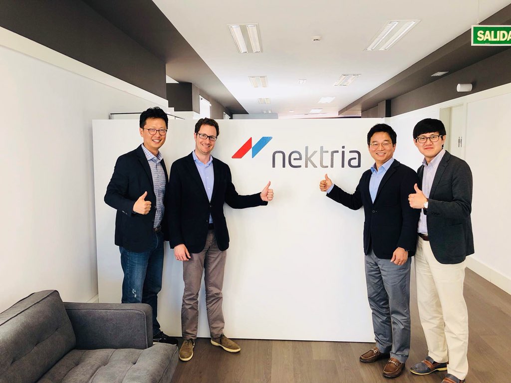 JavierJuncadell's tweet image. It was great to explore strategic collaboration opportunities for @Nektria and @N3N_IoT last week in Barcelona. Excited to cover how #SmartMobility #ProcessVisualization and #blockchain can and will come together! Bringing Spain and South Korea’s digital economies a bit closer