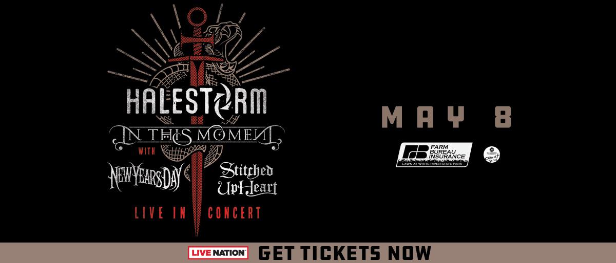 White River State Park๐ฟ (@whiteriverstprk) on Twitter photo Approximate times for tomorrow night's #concert at the @FarmBureauLawn!
5:30pm Gates Open
6:15pm <a href="/stitchedupheart/">๐พ๐๐๐๐๐๐๐ ๐๐ ๐๐๐๐๐</a>
7:05pm <a href="/NYDrock/">New Years Day</a>
8:00pm <a href="/OfficialITM/">โ๐ผ๐ฉ ๐ฏ๐ป๐ผ๐ฎ ๐๐ช๐๐ธ๐ฉ๐ฏโ</a>
9:45pm <a href="/Halestorm/">Halestorm</a>
Get your tickets now! ow.ly/yDgB30jSgBN #Indy Approximate times for tomorrow night's #concert at the @FarmBureauLawn!
5:30pm Gates Open
6:15pm <a href="/stitchedupheart/">๐พ๐๐๐๐๐๐๐ ๐๐ ๐๐๐๐๐</a>
7:05pm <a href="/NYDrock/">New Years Day</a>
8:00pm <a href="/OfficialITM/">โ๐ผ๐ฉ ๐ฏ๐ป๐ผ๐ฎ ๐๐ช๐๐ธ๐ฉ๐ฏโ</a>
9:45pm <a href="/Halestorm/">Halestorm</a>
Get your tickets now! ow.ly/yDgB30jSgBN #Indy
