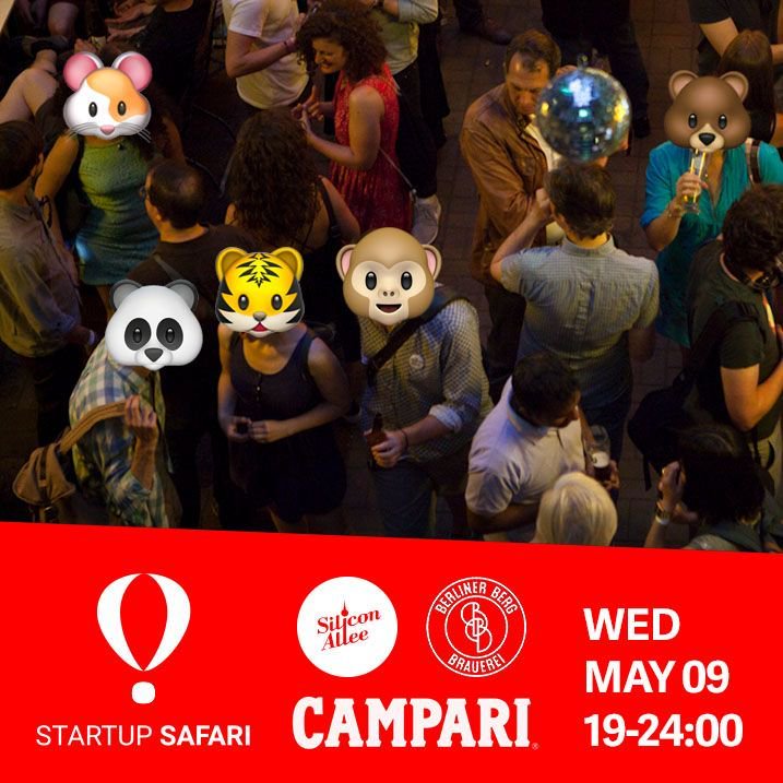 siliconallee's tweet photo. Join us for a backyard party 🎉 with @SAFARIBerlin to end their 2018 journey. Wed 9th May in Berlin Mitte => https://t.co/6aZa9K84Dm #startupsafari #BerlinTech #BerlinStartups #AlleeEvents https://t.co/t0ZnS1xLR4