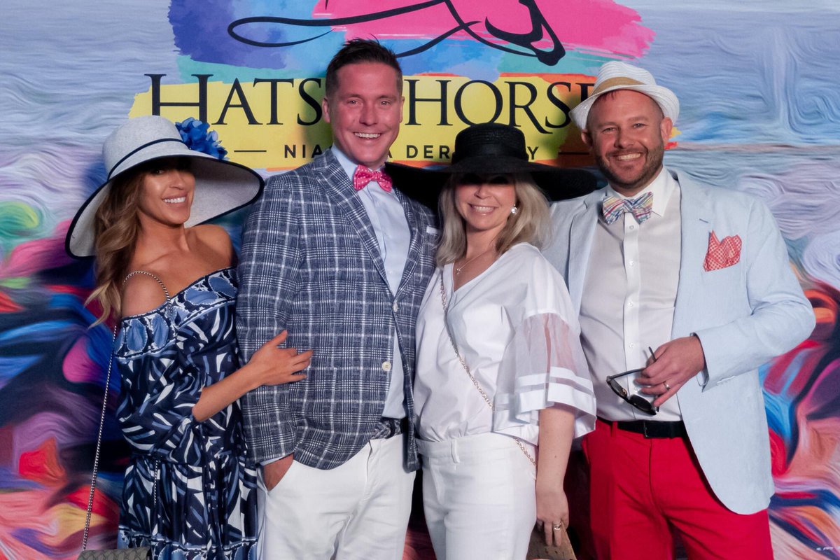 GaryWaterspc's tweet photo. We can’t get enough of these photos  from our night out at @HatsAndHorses 😍👍🏻 https://t.co/2WOFg44JvG