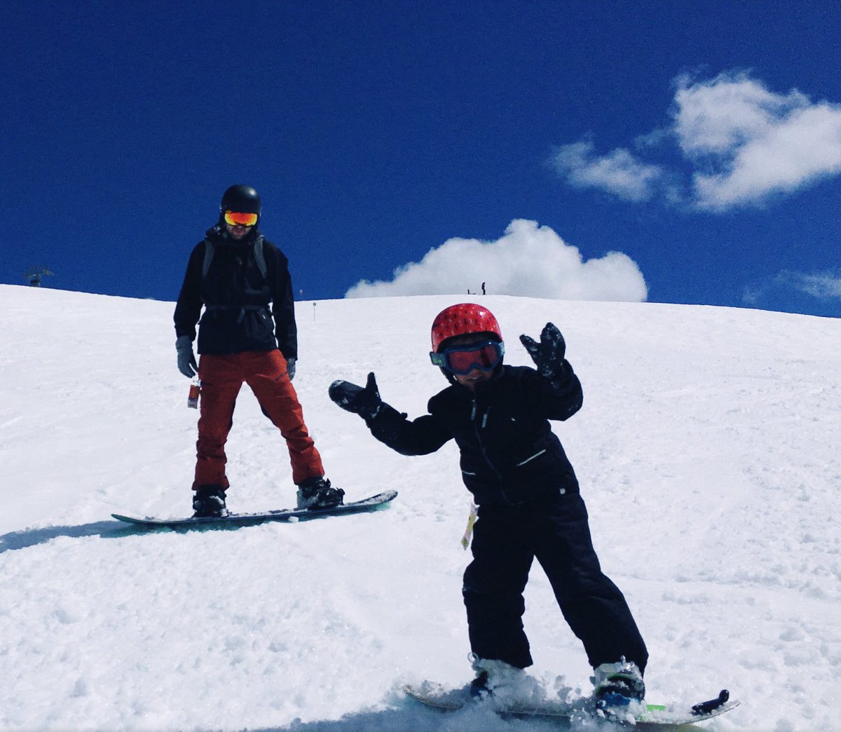 A blue bird day, great friends and #spring #snowboarding @SunshineVillage! Awesome way to spend #CincoDeMayoWeekend! #mountains #skiing