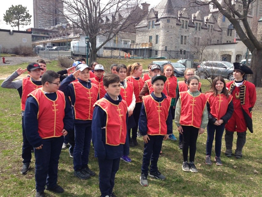 Reenactment of the Battle of the Plains of Abraham