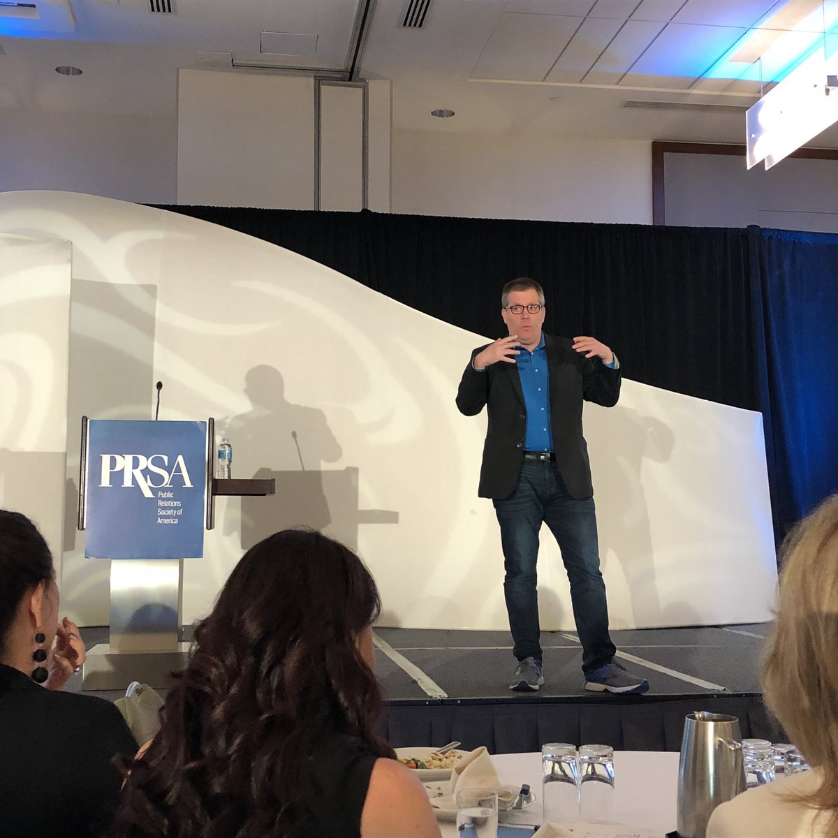 ashleyloweCO's tweet photo. “You do not control the direction of your company - your customers do. You need to listen.” Lucky to hear @petershankman at #CAPRSA today https://t.co/g0Zz61oIZk