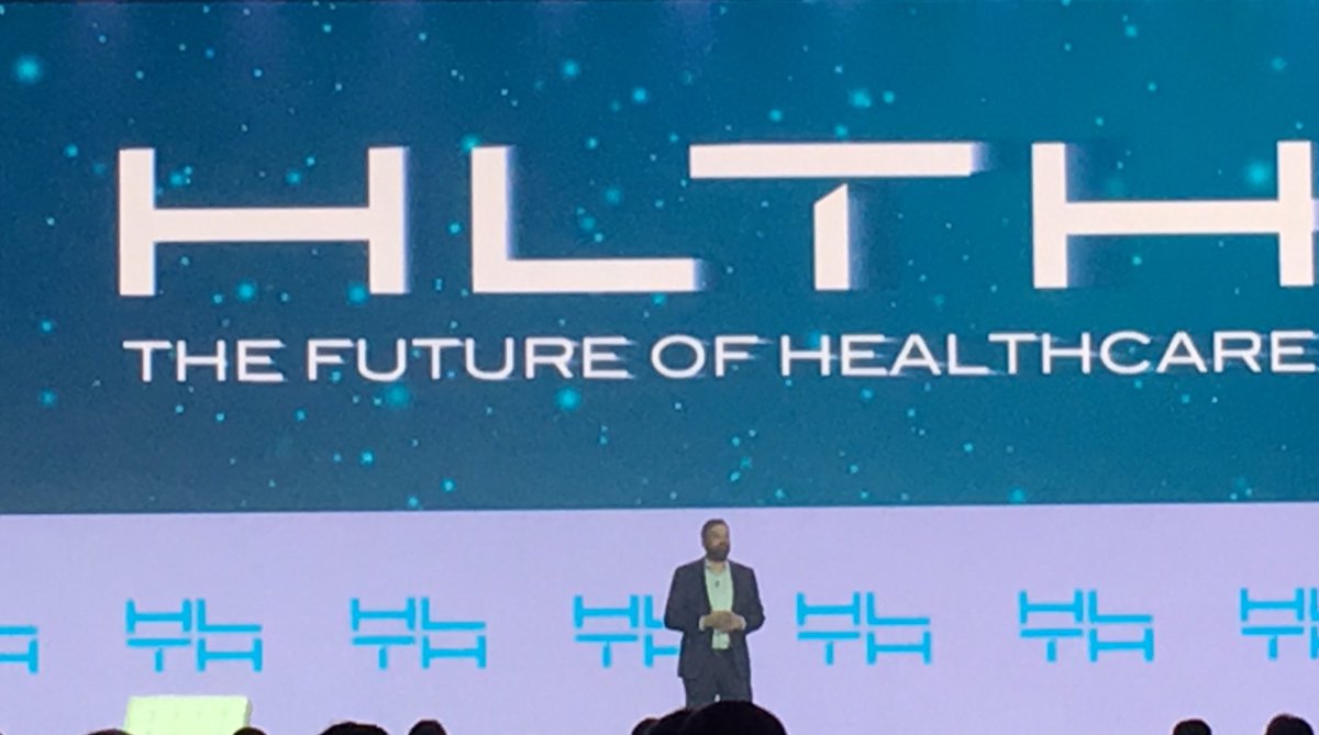 xGHealth's tweet photo. @jonathanweiner rocking the stage @HLTHEVENT ...  an amazing experience transforming healthcare! #HLTH18 #hlth2018 https://t.co/zE0lrp0GN9