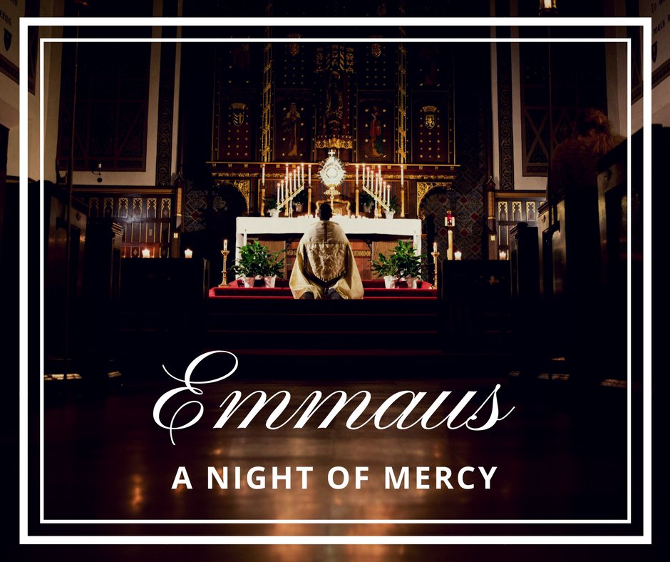 StMarkMN's tweet photo. To accomodate next weekend's Parish Festival, Emmaus will be held THIS FRIDAY, May 11 from 7:00-8:30 PM. Join us for a night of Eucharistic Adoration, confessions and worship. #onestrongfamily #eucharist #mercy #worship https://t.co/EySxFypkuf