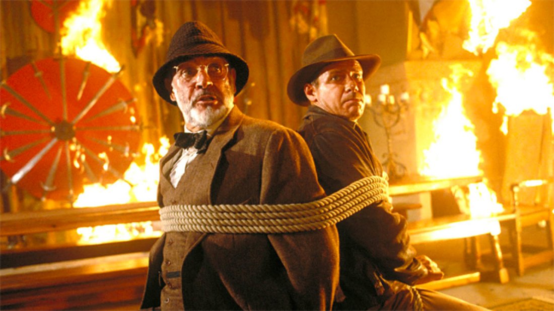 MasterPancake's tweet image. THIS IS FINE.  Retweet to win tickets to our riff of INDIANA JONES &amp;amp; THE LAST CRUSADE @drafthouse Ritz. 3 winners at 3pm.