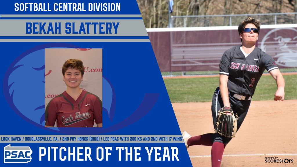 PSACsports's tweet photo. #PSACsb Central Division Pitcher of the Year: @HavenAthletics Bekah Slattery https://t.co/B2y2pJRReO