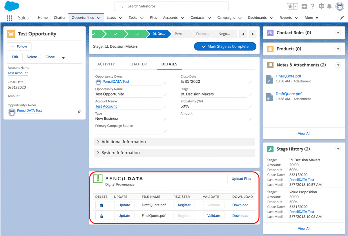Pencil_DATA's tweet photo. @Pencil_DATA May = Momentum!

* >1 new  B2B beta customer per week
* Verticals: Accounting, Autonomous Vehicles, Education, Legal, Real-Estate, Semiconductor
* @Salesforce @appexchange Beta Widget

To test #DigitalProvenance #ProoFasaService on any platform: sales@pencildata.com https://t.co/2DpYRauKPU