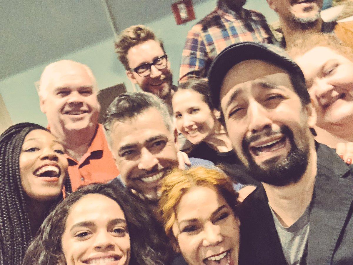 Lin_Manuel's tweet photo. Cried my whole face off at the end of Miss You Like Hell.
@VegaRubin is truly extraordinary and @GizelJimenez...I don’t have words for what Gizel is doing in this show. Don’t have em. 
So proud of Quiara and Erin for wrestling these characters to the stage, complexity intact. https://t.co/M9oa3sBDw9