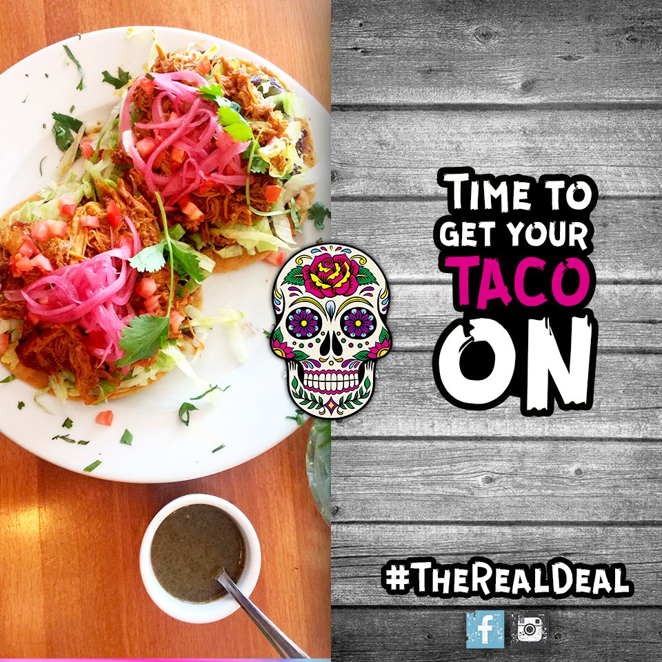 nonametacobar's tweet photo. Today it´s a good day to have a good meal and celebrate with AMIGOS...
#TheRealDeal #NoNameTacoBar #EveryoneItsInvited https://t.co/VJu45kVqak