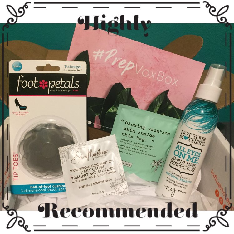 musso_brittany's tweet photo. Loved everything in this box! Thank you Influenster for allowing be to test these products! @influenster #PrepVoxBox #complimentary https://t.co/DKpauo9kjj