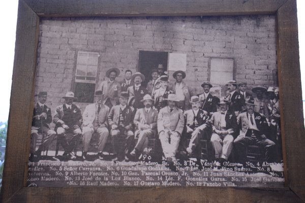 Love this Pancho Villa photo on the wall fo the Mi Pueblito Restaurant in Raymondville TX! <a href="/TheHistoryofTX/">✯ The History of Texas</a>  bit.ly/2mLXzDo