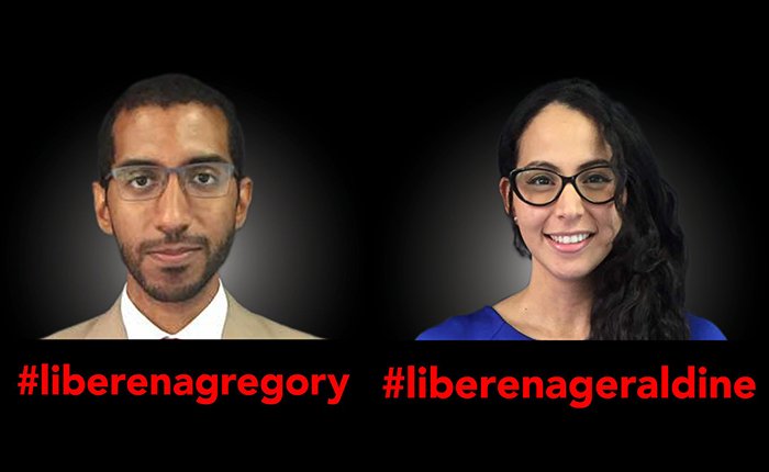 Organizaciones de derechos humanos piden cumplimiento de la orden de excarcelación para Gregory Hinds y Geraldine Chacón - goo.gl/6LBha5