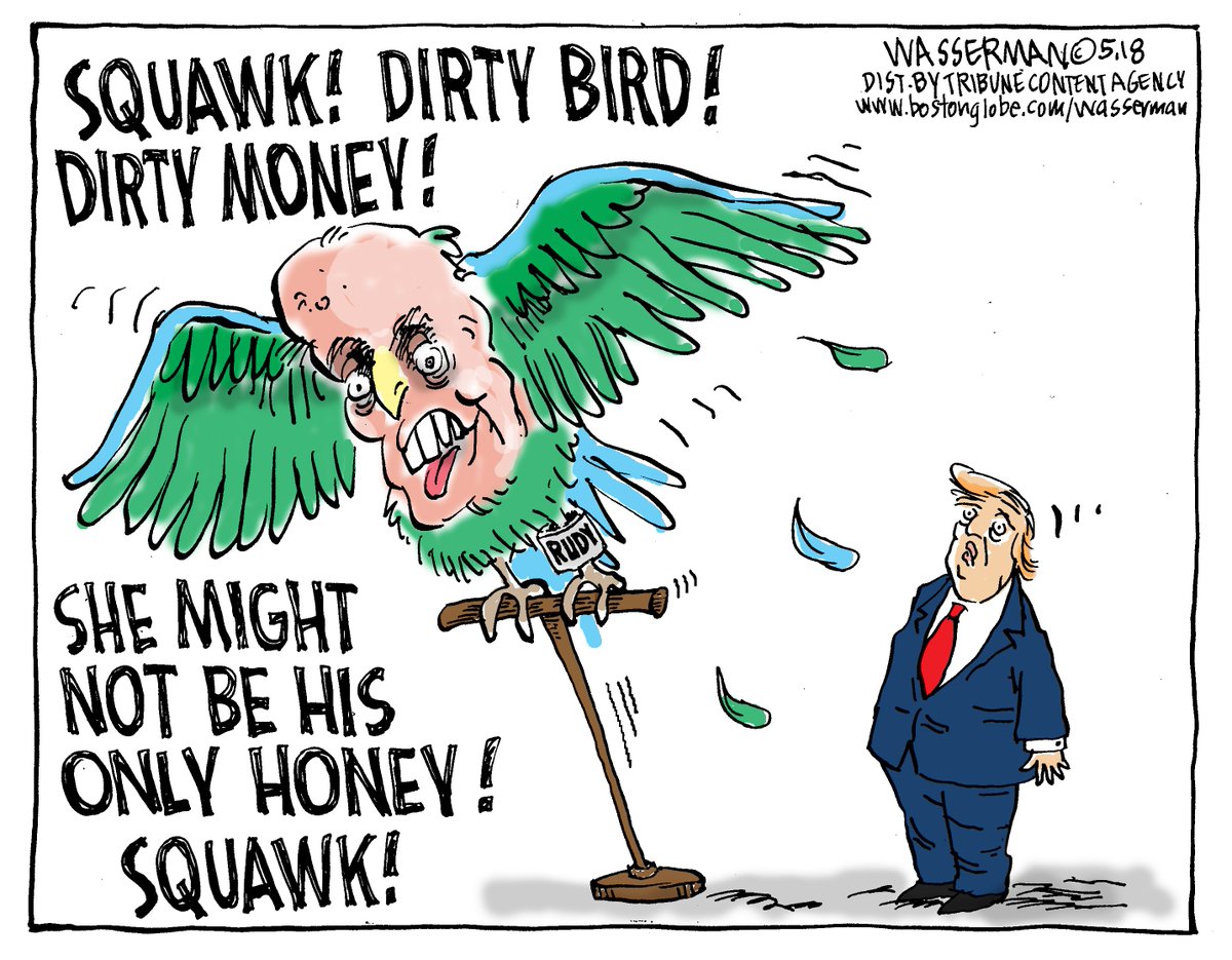 WassermanToons's tweet photo. Rudy goes rogue #GiulianiFail #Stormy https://t.co/T4gKsVNjlg