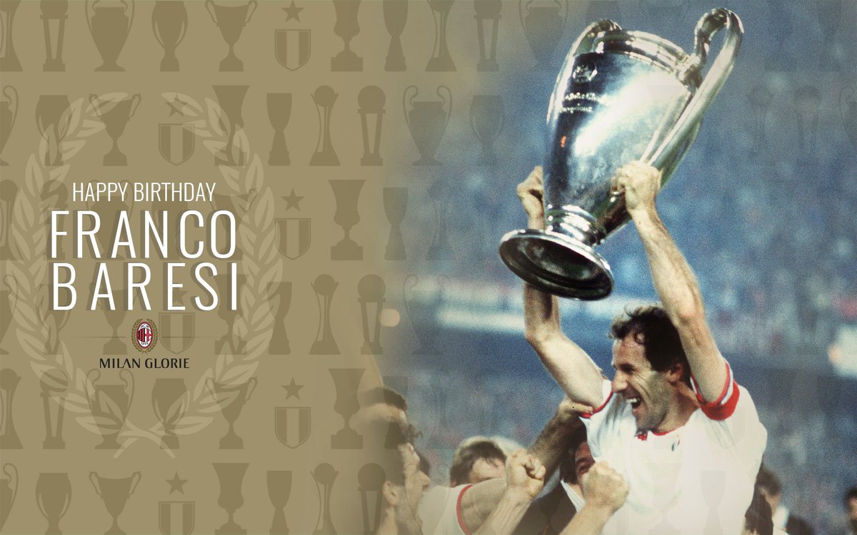 acmilan's tweet photo. The man who mastered the art of defending and leading turns 58 today: happy birthday Capitano! 🔴⚫🎉
Più di un difensore, più di un leader: @FBaresi. Buon compleanno Capitano 6⃣🎈
#weareacmilan #ForzaMilan https://t.co/pzino9c225