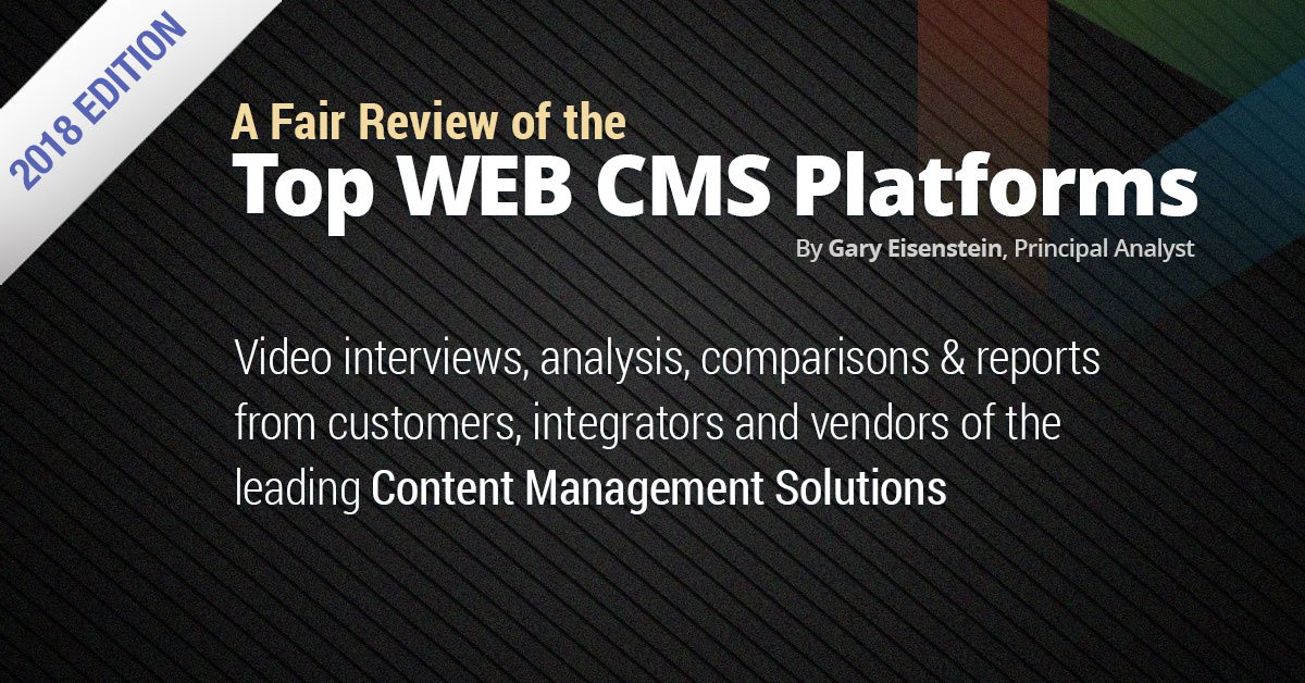 marsssosyal's tweet photo. .@episerver makes the list of our Fair Review of the Top Web CMS Platforms - 2018 Edition https://t.co/salD47gyZc #CMSReview #DigitalExperience #PlatformReview #ProductReview #WCM #CMS #AI #Episerver #ecommerce #digitalmarketing #digitalexperience #GDPR https://t.co/WcNZeMeVnH