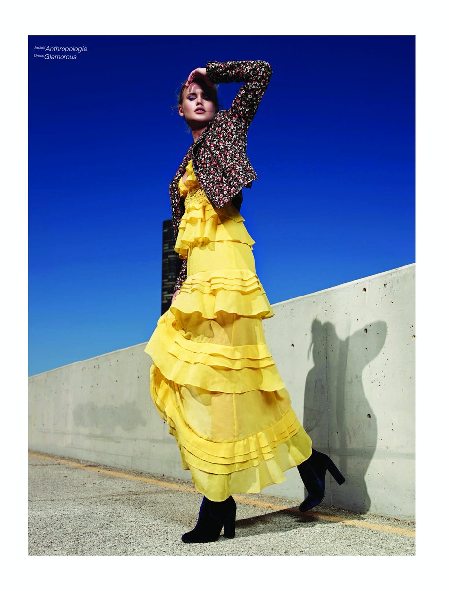 chloe_magazine's tweet image. Yellow is colour of the season especially in the BIG CITY editorial for #CHLOESS18 || The talented team behind the beauty: #LukeSchneider #TomFinke @namanicks #FredyAnaya || @anthropology @ukglamorous || Full editorial live online chloemagazine.ca