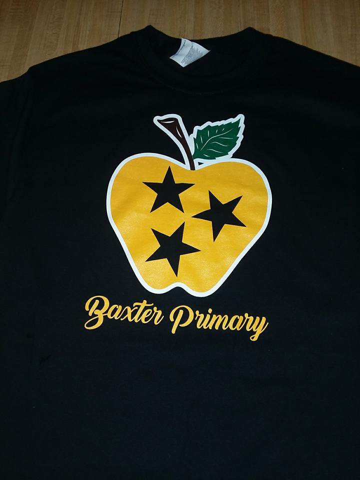 Teacher Appreciation Day #1 at BPS.  Fresh Cut flowers, lunch, and T-shirts for the teachers/staff...<a href="/BaxterPrimary/">Baxter Primary School</a>