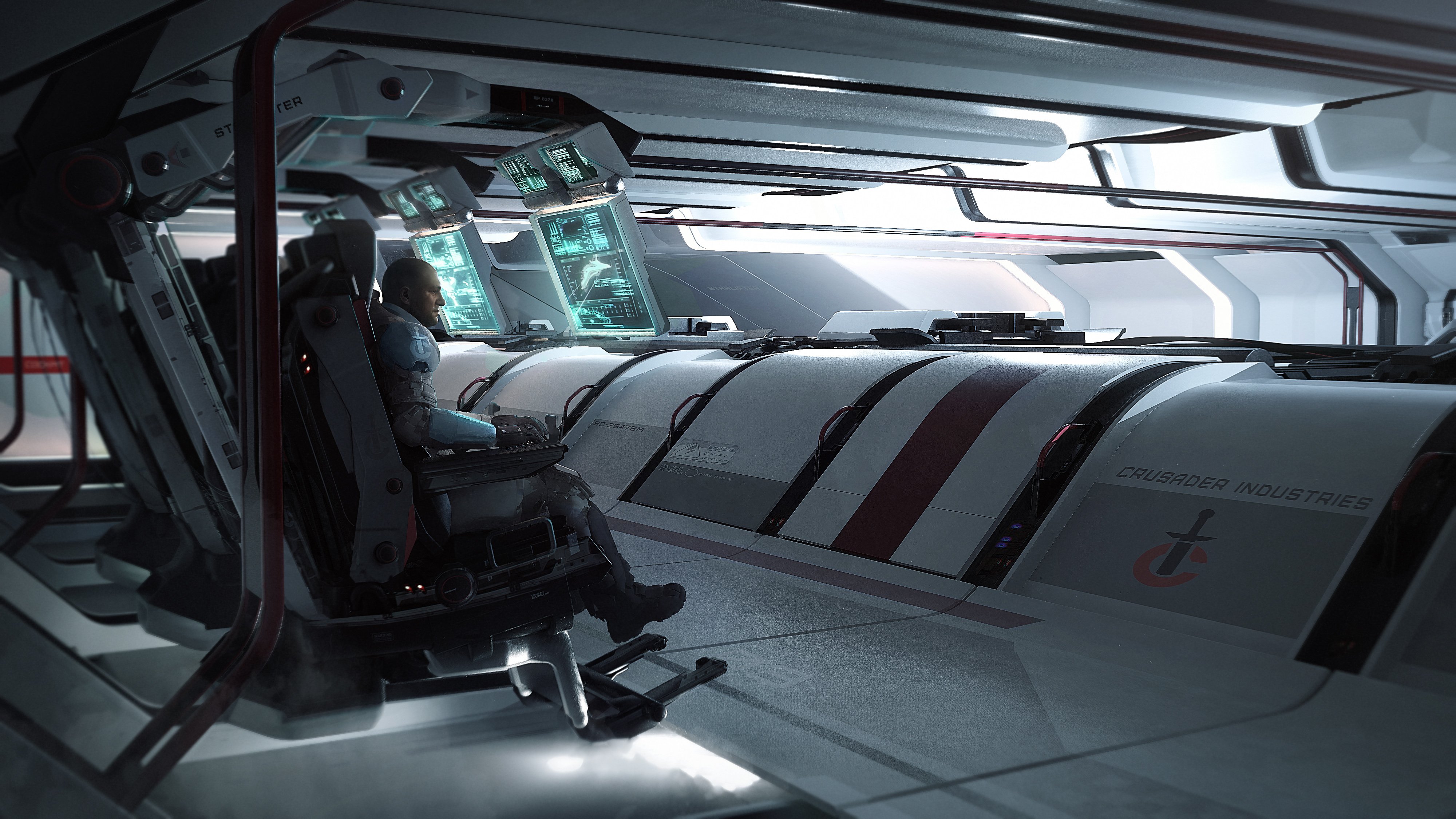 Star Citizen - the sheer size and capacity of the ship interior is  impressive, and I imagine almost limitless cargo configurations are  possible, - Ciera Brun Read Ciera's new post on her