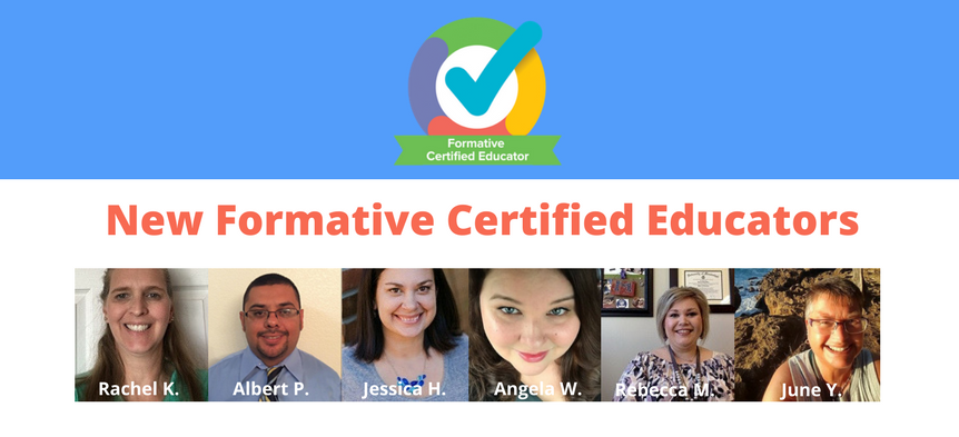 goformative's tweet photo. Introducing...the newest members of the #goformative Certified Educator team! Each of these #eduheros is not only proficient with Formative but passionate about sharing ideas! Our team is now stronger than ever 💪 ✅ 😀
#greatteachers
#formativechat
#formative https://t.co/GSpNdy5nK8