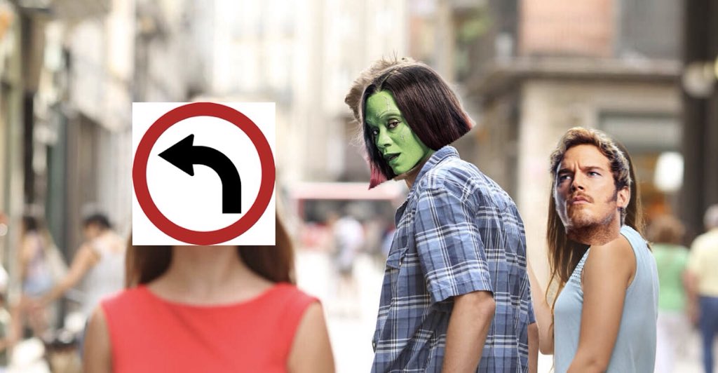 ‘I told you to go right’