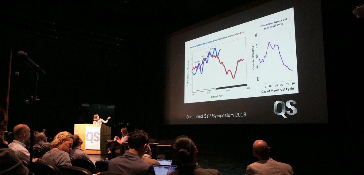 quantifiedself's tweet photo. .@azure_dominique on lessons from Blood Testers:
"Small group research with participants who are very curious to learn about themselves is a powerful tool for learning about human physiology."
https://t.co/giywvTvlz9
#qscvd #quantifiedself https://t.co/xvgMEmZwCc