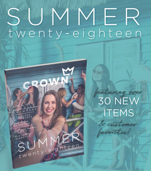 crownproducts's tweet photo. Are you ready for Summer?! If not, we have the products to get you there! Introducing our 2018 Summer Release! 30+ NEW products to make your Summer one to remember! 
https://t.co/eATUY3CGK0 https://t.co/K740FxiIdN