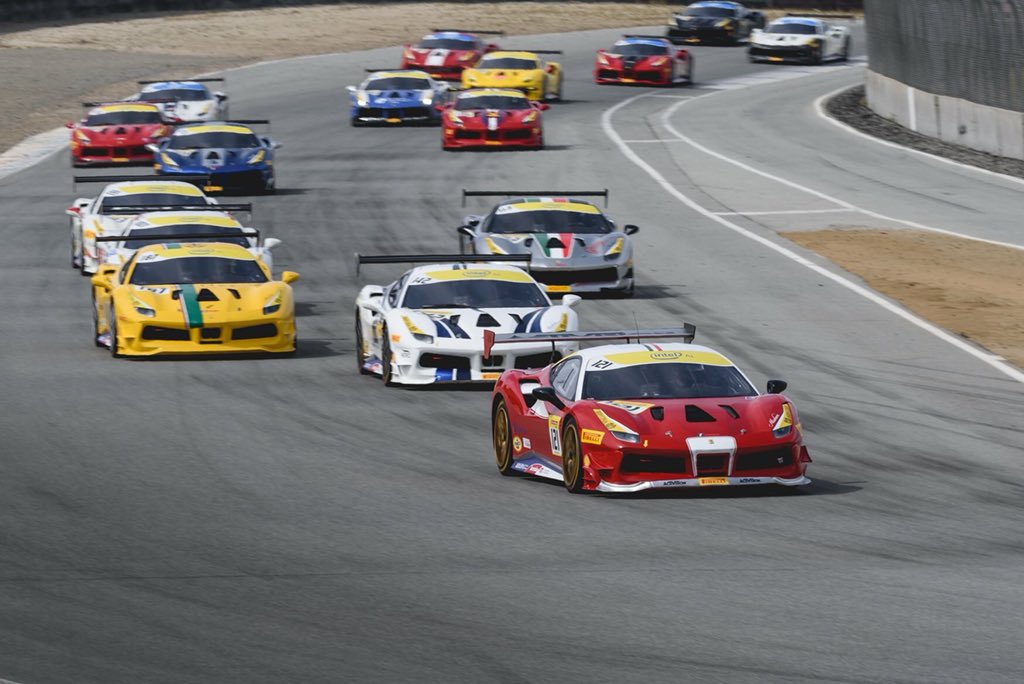 FerrariRaces's tweet photo. Relive all the actions of #FerrariChallenge North America coppa @ShellMotorsport @WeatherTechRcwy. Big up for Thomas #Tippl and John #Megrue for their two wins in a row! #Ferrari #488Challenge https://t.co/kIs5nna4gx