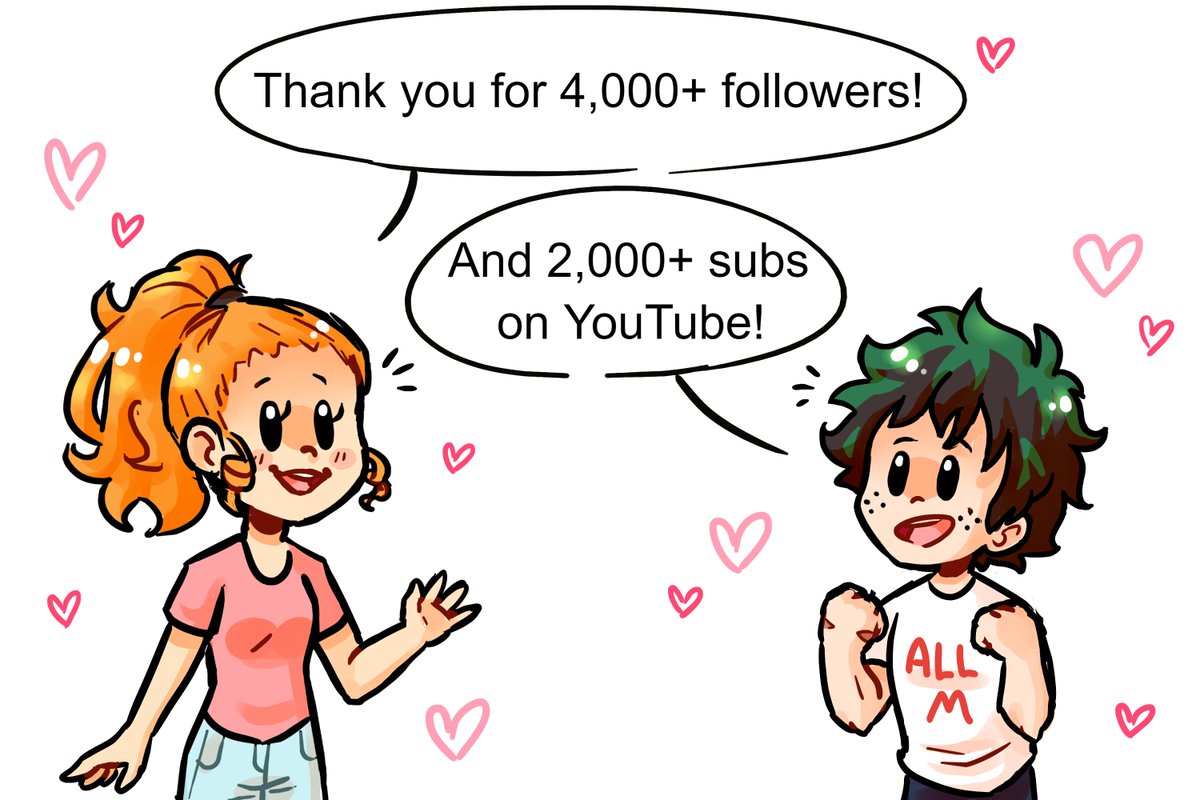 Thank you so so much to new and old friends alike! Your support means the world to me <3