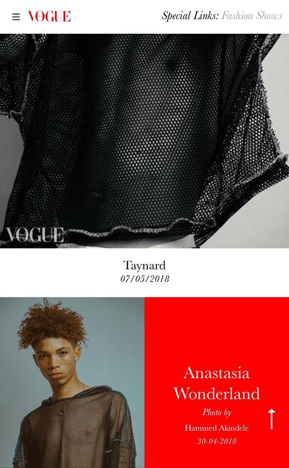10THRIFT's tweet photo. Woke up to this amazing news..
We made it on @VogueIta again 🤪!! 

📸: Fly Touch Studios
Model: Taynard Godsey
Wardrobe: @10THRIFT
Stylist: @Aizia_ | @SaintLaRon
Agency: @ignitemodels

S/o to the team! https://t.co/N9vCJW71wE