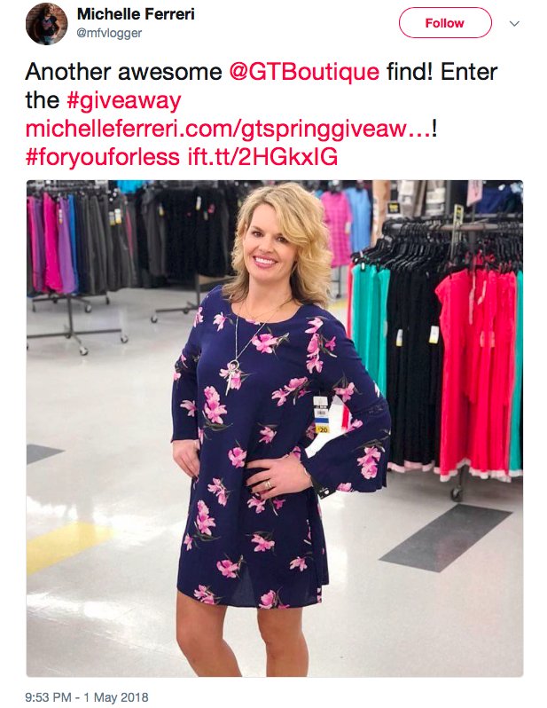 UDontDisclose's tweet image. .@Mfvlogger DID NOT disclose #ad #sponsored for @GTboutique #ForYouForLess cc @adstandardscan @CompBureau