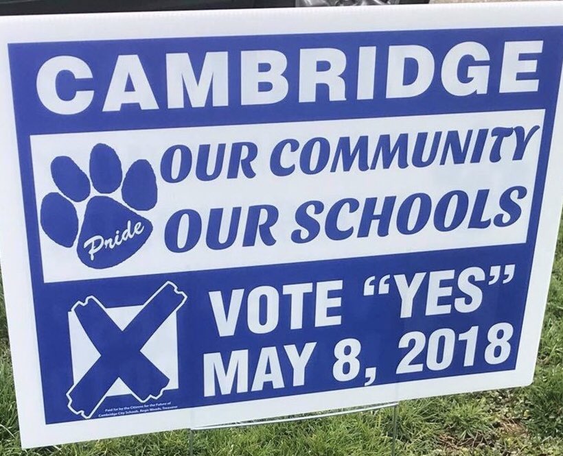 CHSBobcatDance's tweet photo. Let’s flood Twitter with support for our students! Vote YES tomorrow for the future of our schools! #RT https://t.co/pmjVzC4y4V