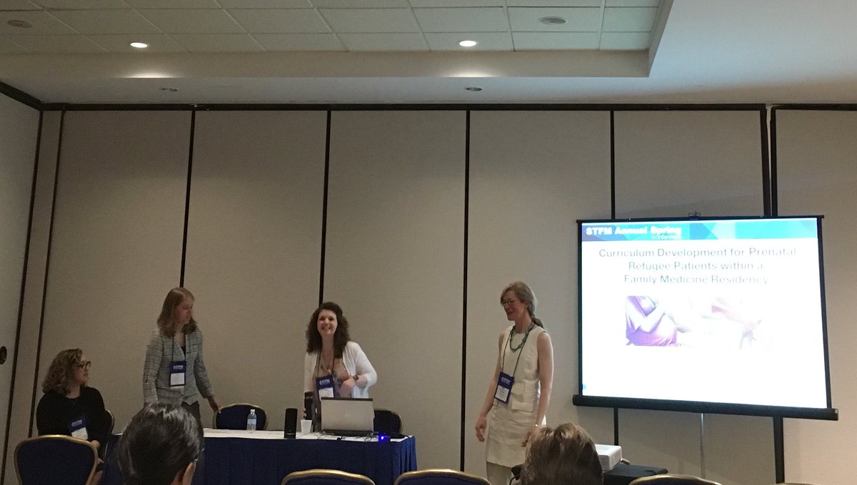 Doctiml's tweet photo. Prenatal care of the Refugees/Asylee population. #STFM18 #AKFMR #prenatalcare #familymedicine https://t.co/OHuLW6nMPT