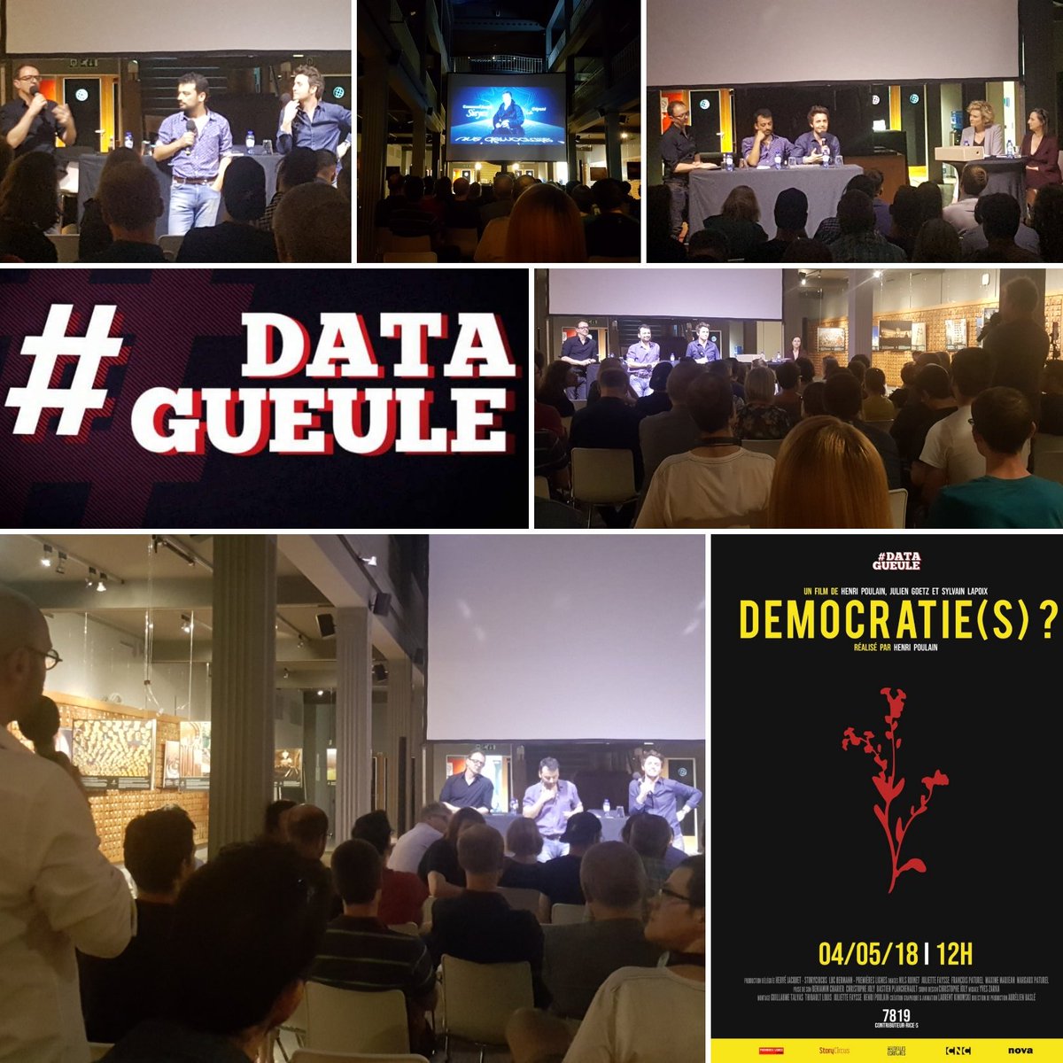 BerengereFally's tweet photo. Au @Mundaneumasbl avec @juliengoetz @PoulainOriginal @SylvainLapoix de @Data_Gueule pour 90' de vrai #journalisme: oser la vraie #démocratie &amp; (re)donner du sens au #collectif! #Reportage à voir absolument: https://t.co/ZkoyMwAZKH Merci #datagueule :) Une des 7819 #hacktiviste ;) https://t.co/uO2zPsMM5S