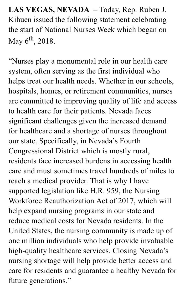 Rep. Ruben J. Kihuen tweet media