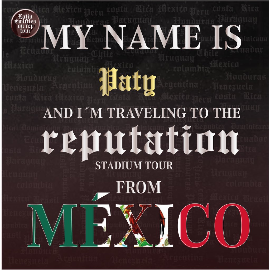 circusaintlove's tweet image. I’m traveling over 2,000 for my rep shows at metlife ♥️♥️♥️♥️ see you soon, love you @taylorswift13 @taylornation13 !!!!!! #LatinSwiftiesOnRepTour #LatinSwiftieOfTheDay