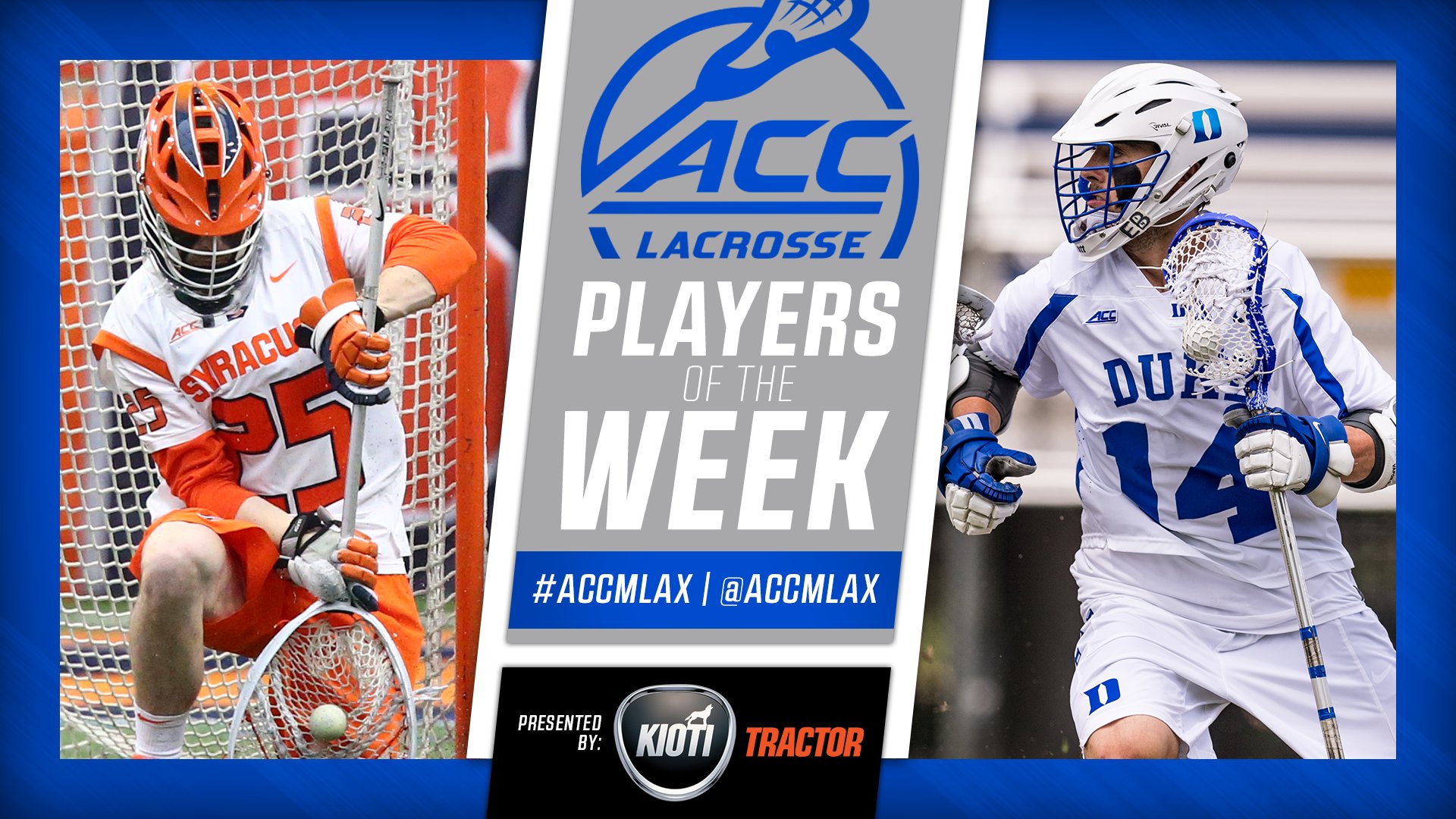 ACC Men's Lacrosse on Twitter "🚨 Final ACCMLAX Player of the Week