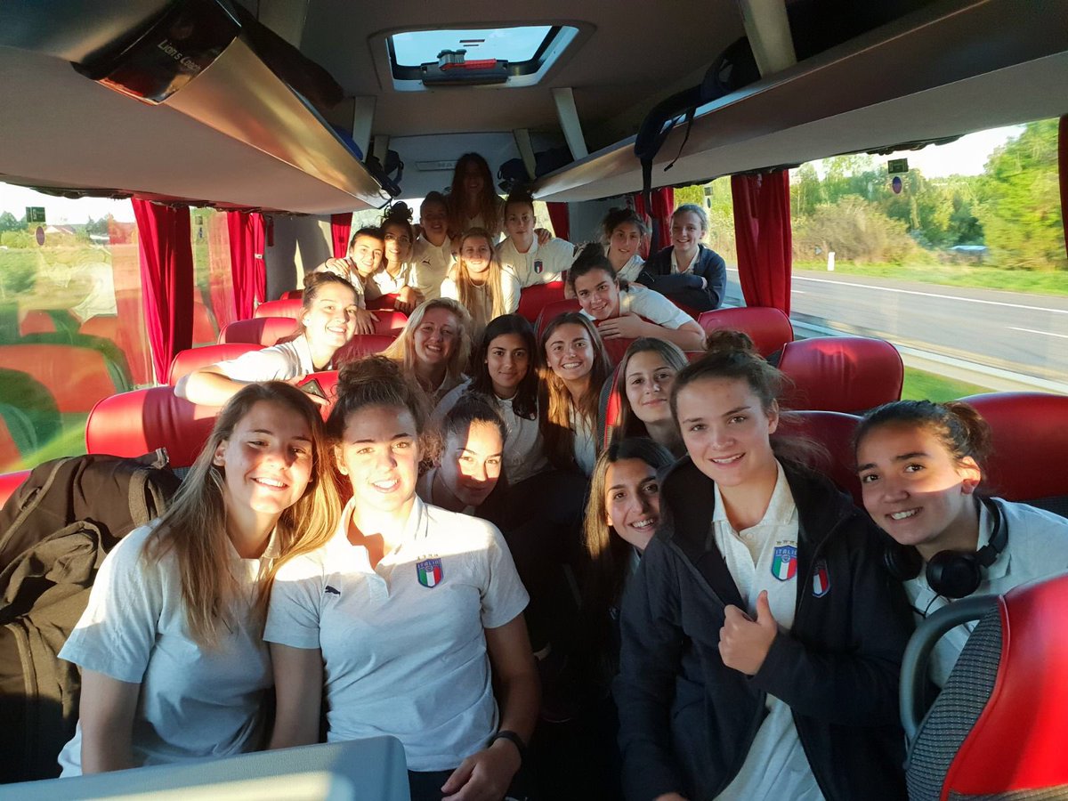 Azzurri_En's tweet photo. 🇪🇺 #U17EURO 

The #Azzurrine 🇮🇹 have arrived in #Lithuania! 

#Under17 #VivoAzzurro https://t.co/jXXatMOUaB